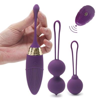 China High Quality Medical Grade Silicone Adult Toys For Ladies Multiple Speed ​​Balls Set Female Exercise Kegel Balls With Remote Control for sale