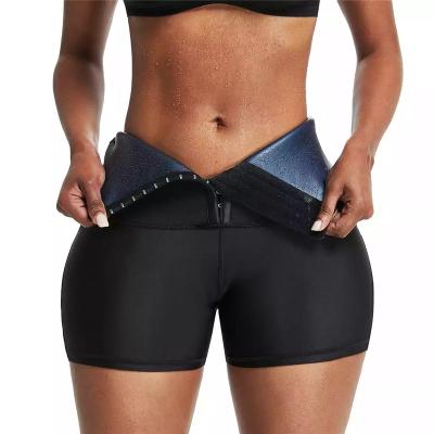 China Sauna Plus Size OEM Women Sweat Shapewear Waist Trainer Control Panties Hips Butt Lifter for sale