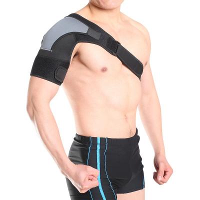 China Breathability Ultralight Adjustable Bandage Protector Reinforced Functional Training Single Shoulder Strap For Healthy Shoulder for sale