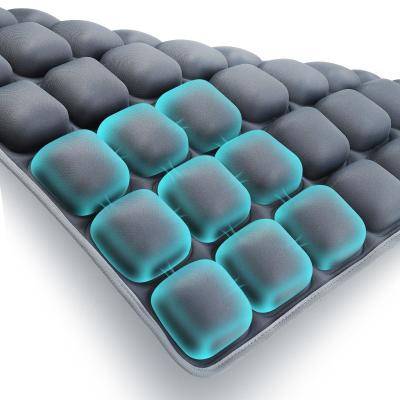 China Reduce Air Pressure Cell Acupressure Mat Inflatable Cushion for Car Wheelchair Back Seat Anti-decubitus Pain Relief for sale