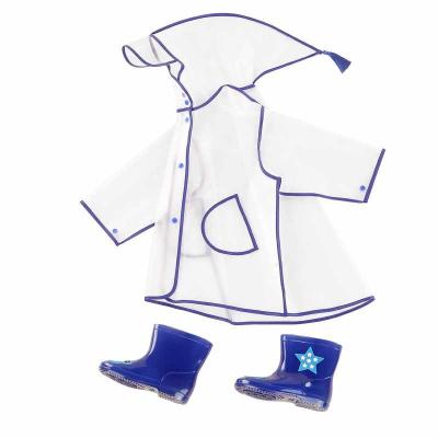 China Bachelor raincoat clothes suit for 90-105cm size children's raincoat primary schoolboy poncho transparent cute kindergarten baby for sale