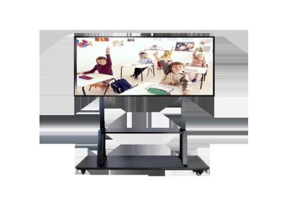 China 4mm Tempered Glass LCD Digital Signage Display , Free Standing Lcd Display 75'' for sale