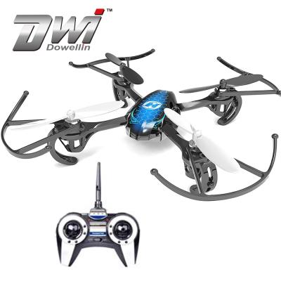 China Plastic DWI Dowellin Mini Predator Quadcopter 2.4Ghz Drone Helicopter For Sale VS Holy Stone HS170 for sale