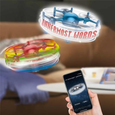 China Fashion Smart Headless APP Programming Control Edited Romantic Drone LED Mini Drone Toys for sale