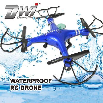 China Mode DWI dowellin 2.4G quadcopter headless underwater waterproof drone for sale