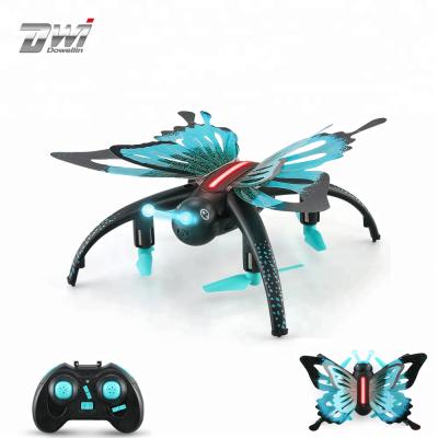 China Hot Sale Plastic DWI Dowellin Butterfly Shape Unique Toys JJRC Drone With Mini Camera for sale