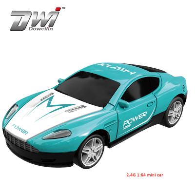 China Diecast toy DWI 1: 64 scale mini plastic remote control racing toy rc car for kids for sale