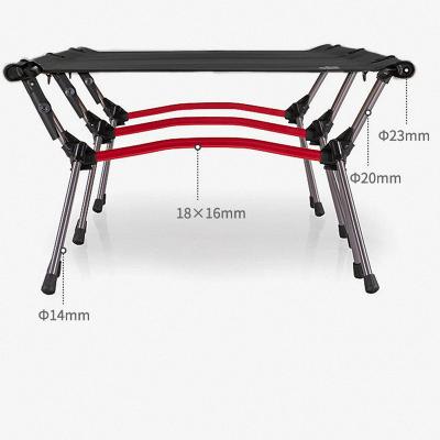 China Outdoor beach increasing outdoor camping height camping equipment travel cradle folding displacement winpolar outdoor adjustable camping bed for beach adults for sale