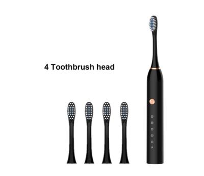 China Powerful Sonic Electric Toothbrush Usb Rechargeable Ultrasonic Toothbrush Adult Electronic Washable Whitening Relax Teeth Electric Toothbrush for sale