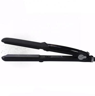 China Hot selling quality outdoor steam style hair straightener planchas de cabello adjustable temperature buy for sale