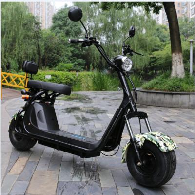 China Popular adults 2seats citycoco electric scooter for sale halei 9.5inch for sale