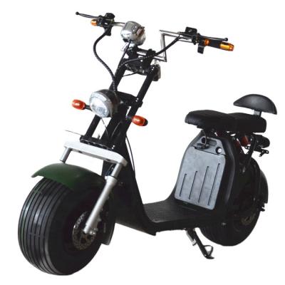 China Newest unisex hub 60V1500W brushless motor powerful citycoco electric scooter for sale