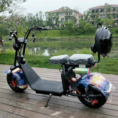 China Newest unisex hub 60V1500W brushless motor powerful citycoco electric scooter for sale