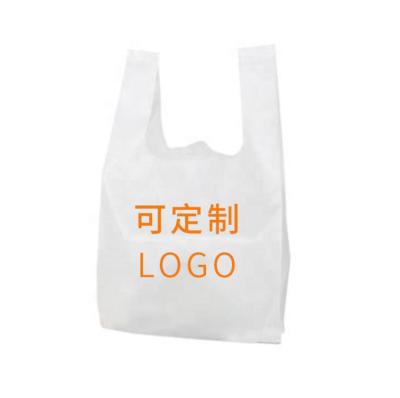 China Custom Clear Plastic Juicy Makeup Recycled Jewelry Moisture Proof Large Bag With Logo Handle For Clothes Apparel Packaging Ready To Ship for sale