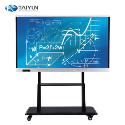 China Smart Teaching Multi Touch 4K HD Screen Mobile Interactive Whiteboard 75' (65 75 86 Inches Optional) for sale