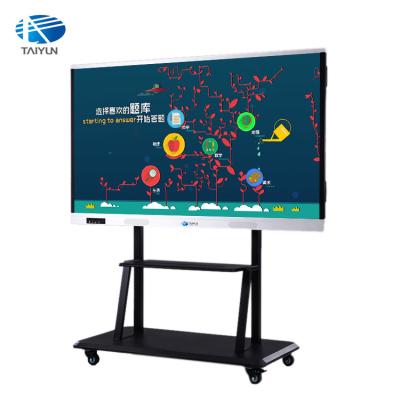 China For Conference Smart 65 Inch LCD Touch Screen Panel 10 Points Touch Interactive Whiteboard All In One Monitor for sale