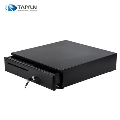 China With 5 Bill Slots Pos Cash Drawer Metal Cash Box for Cashier Machine 405mm(W)*420mm(D)*100mm(H) for sale