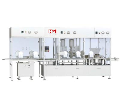 China Liquid High Speed ​​Vial Powder Filling Machine Plugging &GMP GMP Approved /EU cGMP Standard for sale