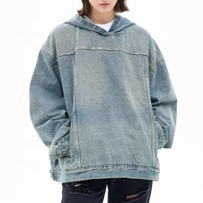 China Breathable OEM/ODM Heavy Weight Oversized Fashion Hoodie 100% Cotton French Terry 500gsm Men's Hoodie Custom Design Vintage Wash Hoodie for sale