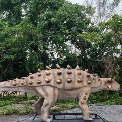 China High Density Foam Animatronic Ankylosaurus and Voice-Activated Simulation Dinosaur Model for Park for sale