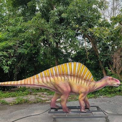 China High Density Foam Animatronic Ouranosaurus and Simulation Dinosaur Voice Operated Model for Park for sale