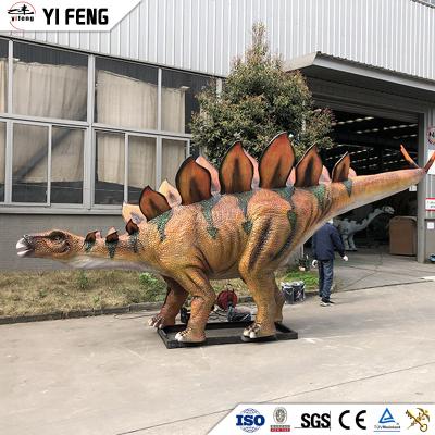 China High Density Foam Animatronic and Simulation Stegosaurus Dinosaur Model for sale