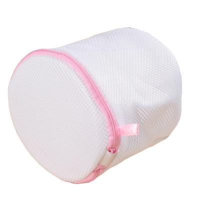 China Microwavable Laundry Packaging Plastic Woven Net Bag On Sale for sale