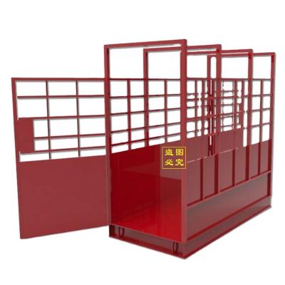 China Weight Function Cattle Platform Scales For Cattle Weighing Animals Cage Cheap for sale