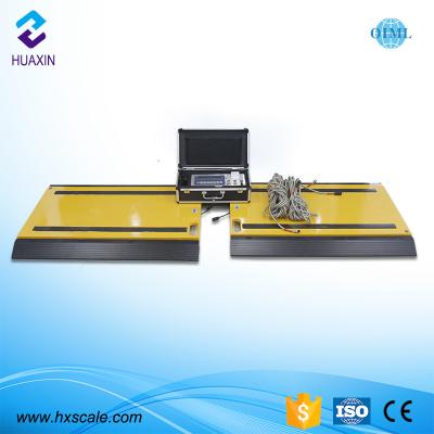 China ABS + stainless steel axle weighbridge factory, portable axle weighers, weight scales for vehicles for sale