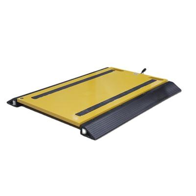 China ABS + Stainless Steel Wheel Load Scales Portable Axle Weighing Pad Loadcell for sale