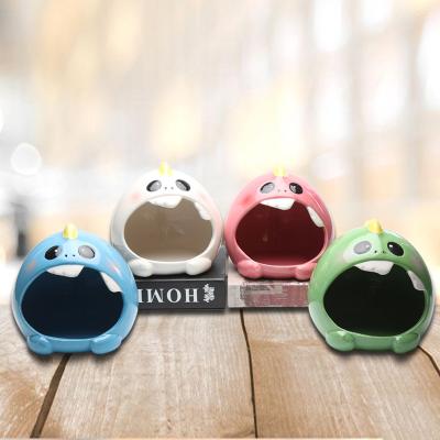 China Travel Chandelier Small Creative Ceramic Monster Pet Modeling Ceramic Nest To Convenient Clean Cool Heat for sale