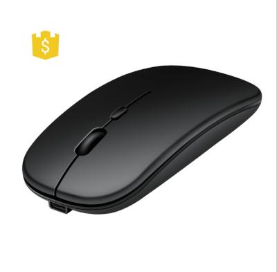 China OEM/ODM Frequently Thin Convenient Silent Rechargeable Dual Mode Adjustable DPI Optical Tracking Wireless Mouse for sale