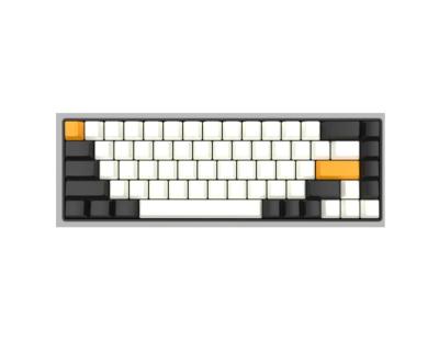 China Two-Color Molded Mechanical Backlight Keyboard Aluminum Alloy Top Cover LED for sale