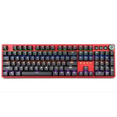 China Computer Mechanical Backlight Keyboard  Magnetic Suction on the Cover LED Mechanical Gaming Keyboard for sale