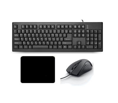 China Simple OEM Wired Keyboard and Mouse set for Home Office for sale