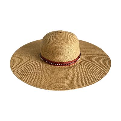 China Wholesale Striped Fisherman Beach Bucket Hat Foldable Bucket Hat Soft Summer Straw Hat for sale