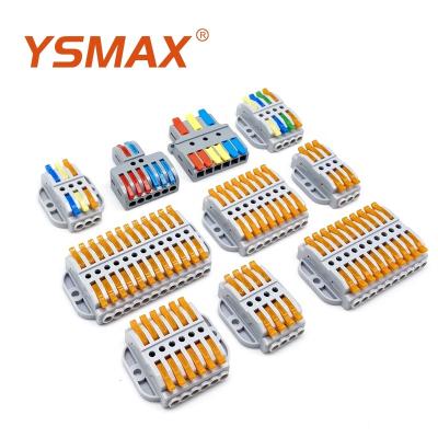 China CE Certified manufacturer of YSMAX wire connection YS 2-12 in fixed electrical wire connector for sale