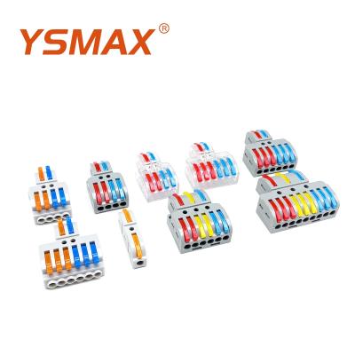 China Wholesale Wire Connection YSMAX CE Certified More In More Electrical Wire Connector Terminal Block for sale