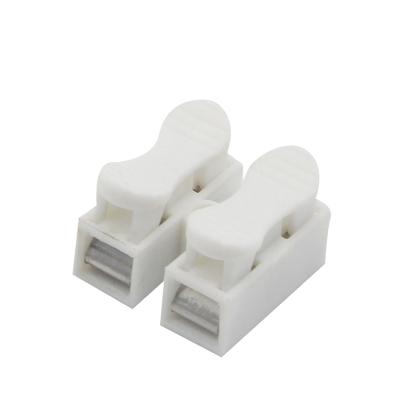 China Best Material Copper Connector CH-3 Three Way Self-locking Small Copper Terminal Block for sale