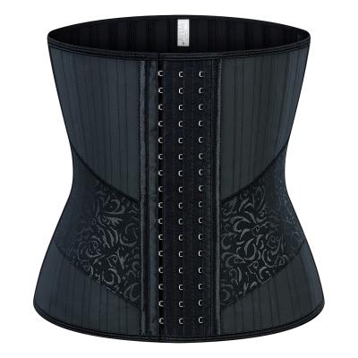 China Private Label Women Sports Breathable Latex Wrap Belt And Train Wear Slimming Sauna Strap Steel Bone Waist Trainer for sale