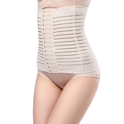 China Shapewear Belly Shapewear Belly Waist Adjustable Hollow Elastic Hollow Belly Band Breathable Belly Band for sale