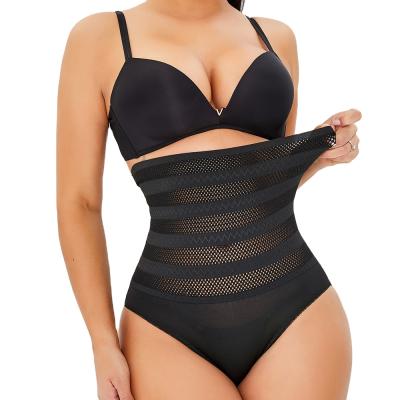 China Slim Plus Size High-waist Mesh Tummy Control Panty Hip Lift Shapewear for sale