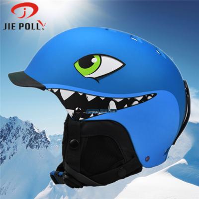 China Custom Safety Protection Kids Skiing Helmet Kids ABS Adult Men and Women Single and Double Universal Snowboard Helmet for sale