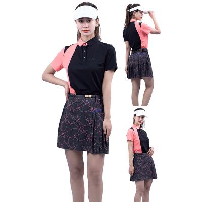 China Anti-wrinkle Wholesale polo t shirt with collar luxury women golf clothes women custom embroidered polo shirt for sale