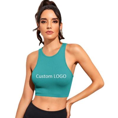 China QUICK DRY Factory wholesale woman 100% cotton blank plain dry-quickly tank tops customization summer fashion gym tank top for sale