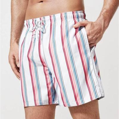 China Anti-wrinkle Wholesale Mens Swim Shorts Quick Dry Beach Board Shorts Beachwear for sale