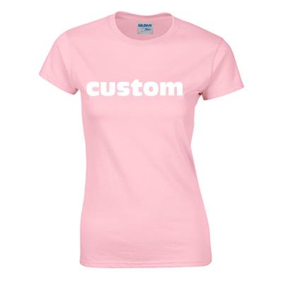 China Anti-wrinkle wholesale Best Selling Custom Logo Printing 100% Cotton Blank White T-shirt Women's T-shirts for sale