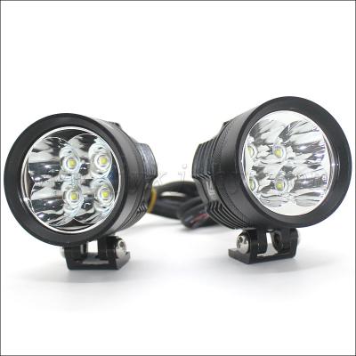 China aluminum housing & PC Lens Chip XML/XPL/SST-20 Motorcycle HeadlightL4X SpotLamp for sale