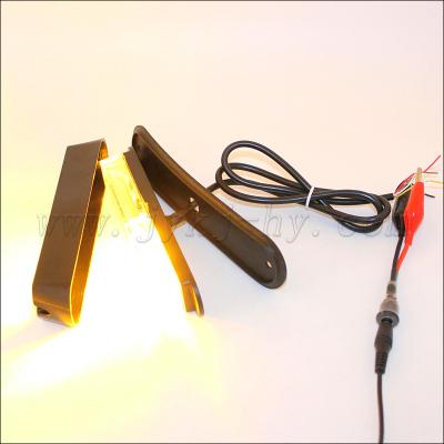 China LED Auto Strobe 12v 24v Motorcycle LED Amber Clear Strobe Light for sale