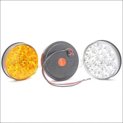 China Round LED STOP/TURN/TAIL Light 24 Volt Light Led Truck Light 130*45mm for sale